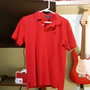 Red Ralph Lauren polo